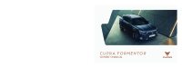 CUPRA FORMENTOR - Owners manual 2021 EN